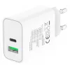 Techly IPW-USB-30WACG mobilná nabíjačka univerzálna biela AC rýchle nabíjanie interiér