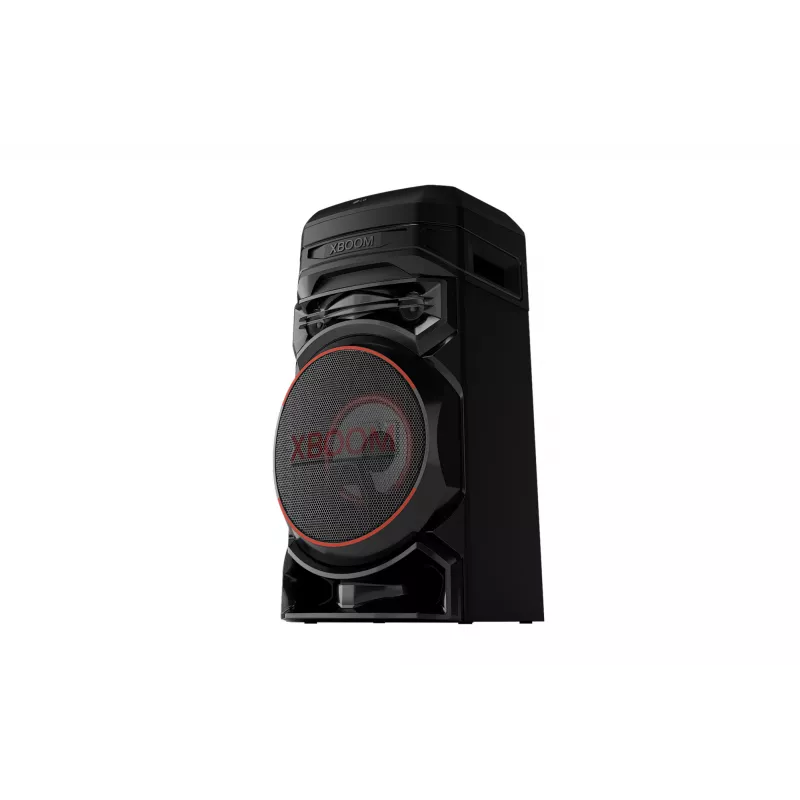 Párty reproduktor LG XBOOM RNC5 — 2.0 kanály, 2-pásmový, Bluetooth 4.0 (AAC/SBC), USB-A, FM, RGB LED, 13,8 kg