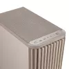 PC skriňa ASUS ProArt PA401 Wood Edition Béžová — Mid-Tower, predný panel z kovu