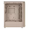 PC skriňa ASUS ProArt PA401 Wood Edition Béžová — Mid-Tower, predný panel z kovu
