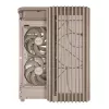 PC skriňa ASUS ProArt PA401 Wood Edition Béžová — Mid-Tower, predný panel z kovu