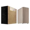 PC skriňa ASUS ProArt PA401 Wood Edition Béžová — Mid-Tower, predný panel z kovu