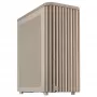 PC skriňa ASUS ProArt PA401 Wood Mesh PWM Béžová — ATX, drevo, 2×160 mm predné, 1×120 mm zadné, 2×3,5