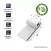 Termorolka QOLTEC 51899 — 57 mm x 16 m, 55 g/m², bez BPA