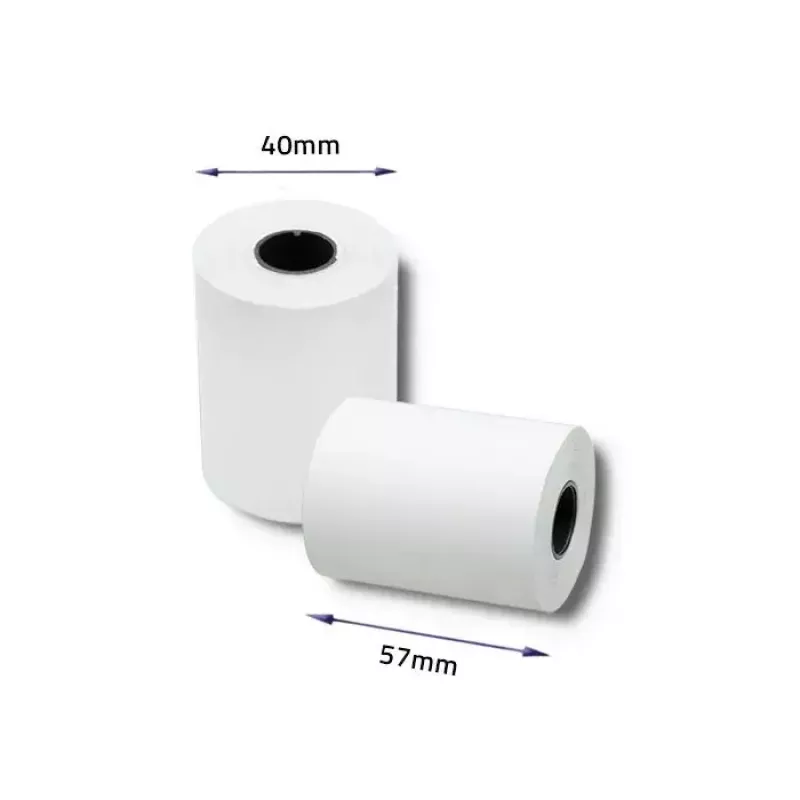 Termorolka QOLTEC 51899 — 57 mm x 16 m, 55 g/m², bez BPA