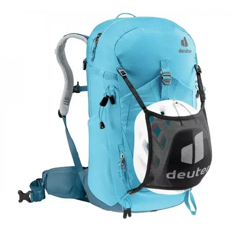 DEUTER Trail PRO 31 SL dámsky turistický batoh, 31 L, ľahký, odolný, modrý