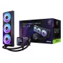 Sada kvapalinového chladenia ASRock Phantom Gaming 360 LCD — 120-mm ventilátory, LGA1700/AM5/AM4, čierna