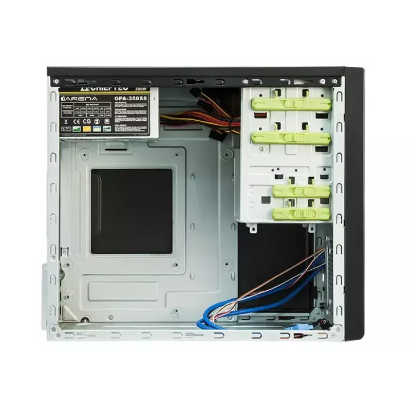 Chieftec XT-01B-350GPB počítačová skriňa Mini Tower čierna 350 W