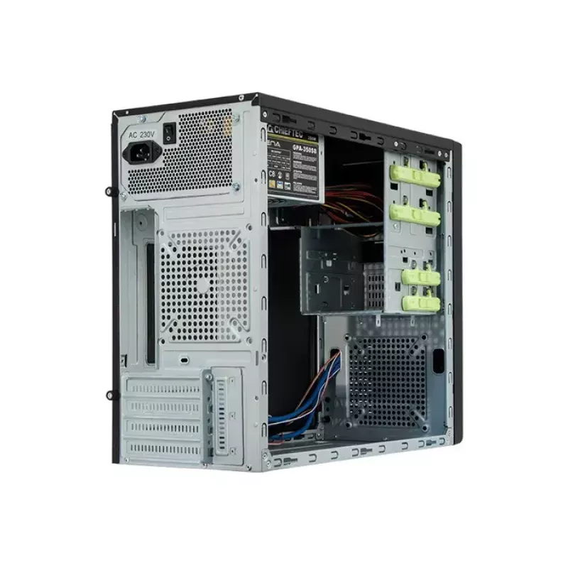 Chieftec XT-01B-350GPB počítačová skriňa Mini Tower čierna 350 W