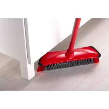 Metla VILEDA Indoor tvrdé štetiny, technopolymér, 1300 mm rukoväť, 280×60 mm hlava