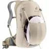 Bicyklový batoh DEUTER Race Air 10 — ľahký 10-litrový bicyklový batoh, alu/Graustone