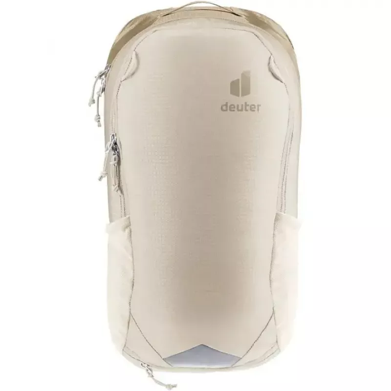 Bicyklový batoh DEUTER Race Air 10 — ľahký 10-litrový bicyklový batoh, alu/Graustone
