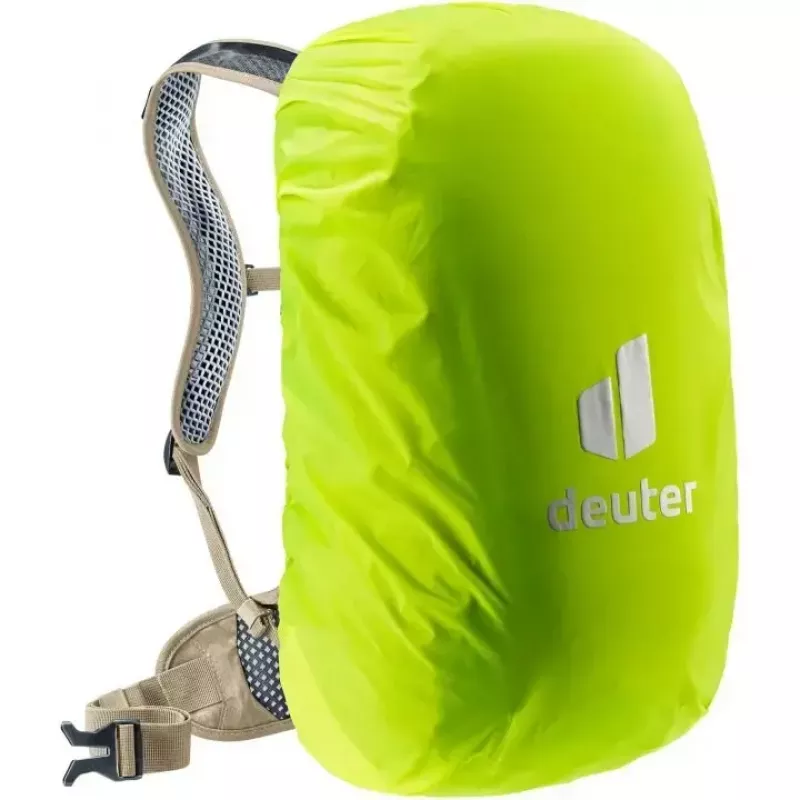 Bicyklový batoh DEUTER Race Air 10 — ľahký 10-litrový bicyklový batoh, alu/Graustone