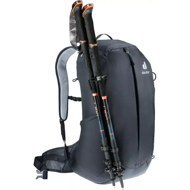 Batoh DEUTER AC Lite 25 EL čierny — vetraný denný batoh, objem 25 l