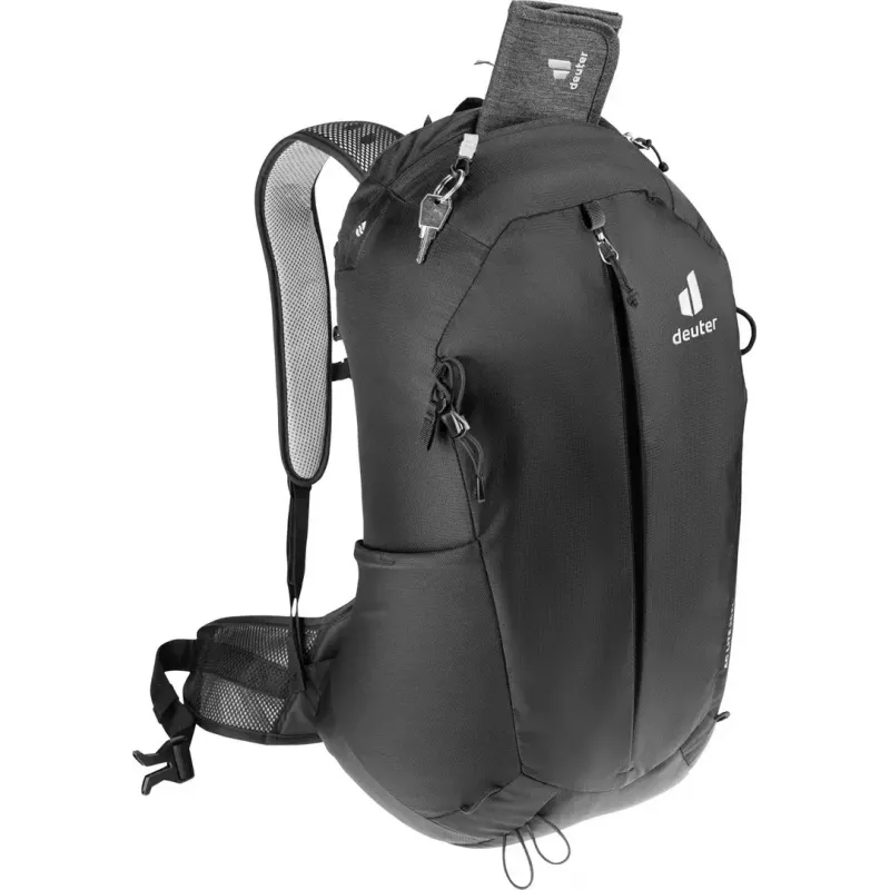 Batoh DEUTER AC Lite 25 EL čierny — vetraný denný batoh, objem 25 l