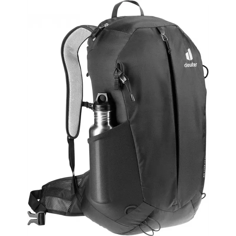 Batoh DEUTER AC Lite 25 EL čierny — vetraný denný batoh, objem 25 l