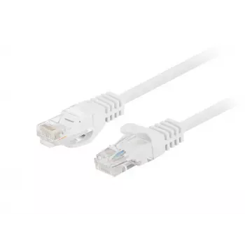 Lanberg PCU6-20CC-0200-W prepojovací kábel Cat6 U/UTP, 2 m, biely, balenie po 10 ks