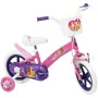 Detský bicykel HUFFY Disney PRINCESS 12 inch — 12 inch kolesá, jednorýchlostný prevod, pomocné kolieska v balení