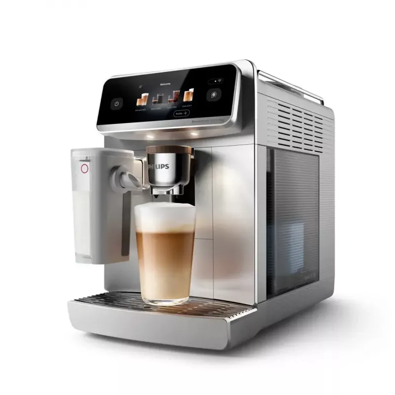 Kávovar Philips Series 8000 Café Aromis EP8757/20, strieborný, 1 500 W