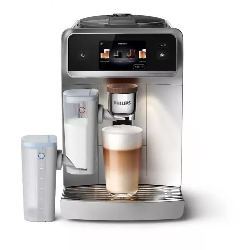 Kávovar Philips Series 8000 Café Aromis EP8757/20, strieborný, 1 500 W