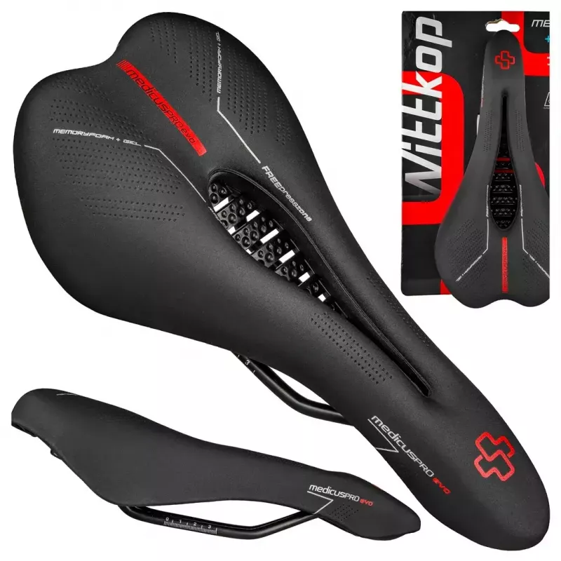 Bicyklová sedačka Wittkop Medicus PROevo 7.0 — ergonomický MTB komfortný dizajn