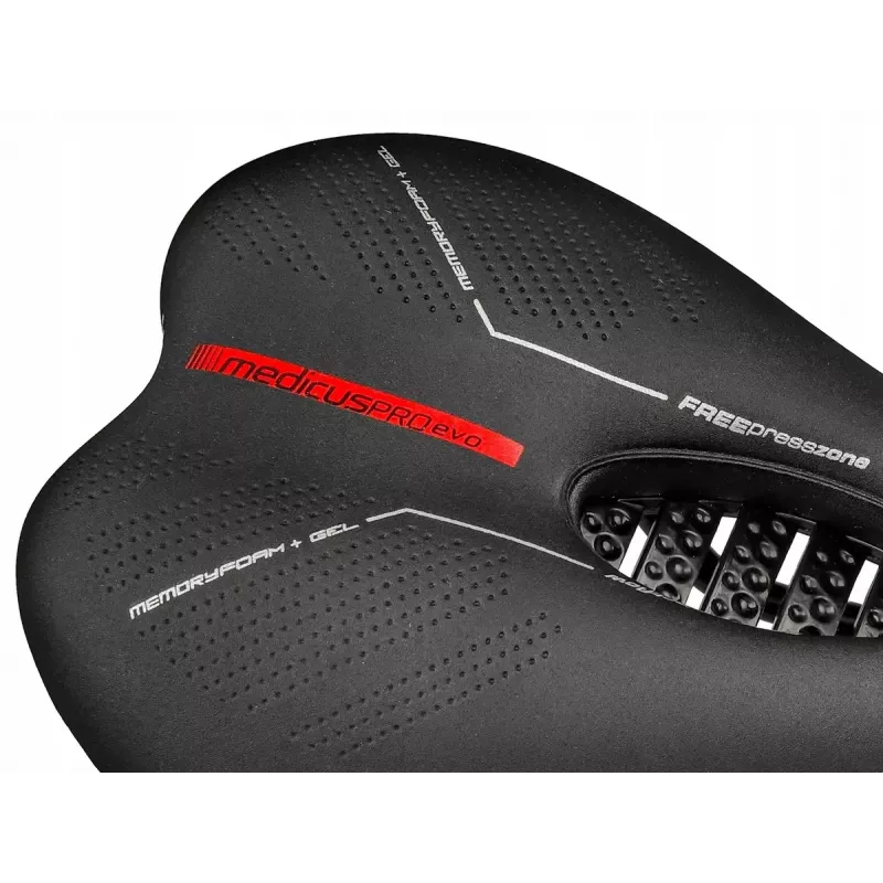 Bicyklová sedačka Wittkop Medicus PROevo 7.0 — ergonomický MTB komfortný dizajn