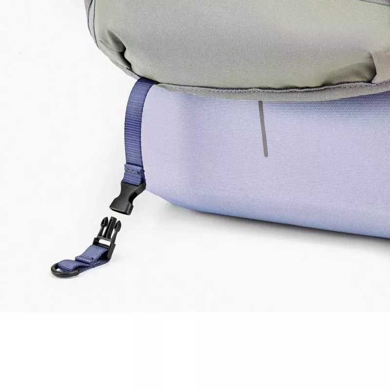 XDDESIGN antikrádežový batoh Bobby Soft – levanduľovo sivý, bezpečný mestský batoh P705.992