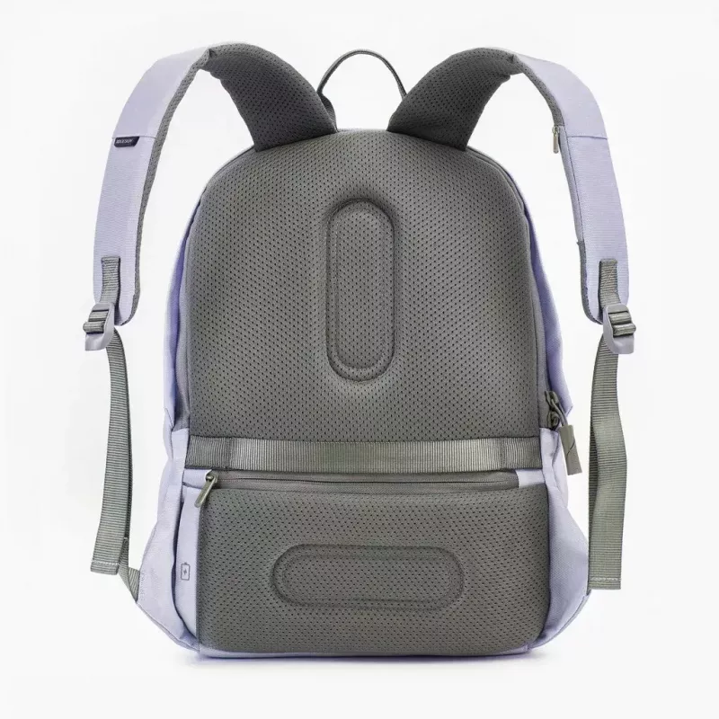 XDDESIGN antikrádežový batoh Bobby Soft – levanduľovo sivý, bezpečný mestský batoh P705.992