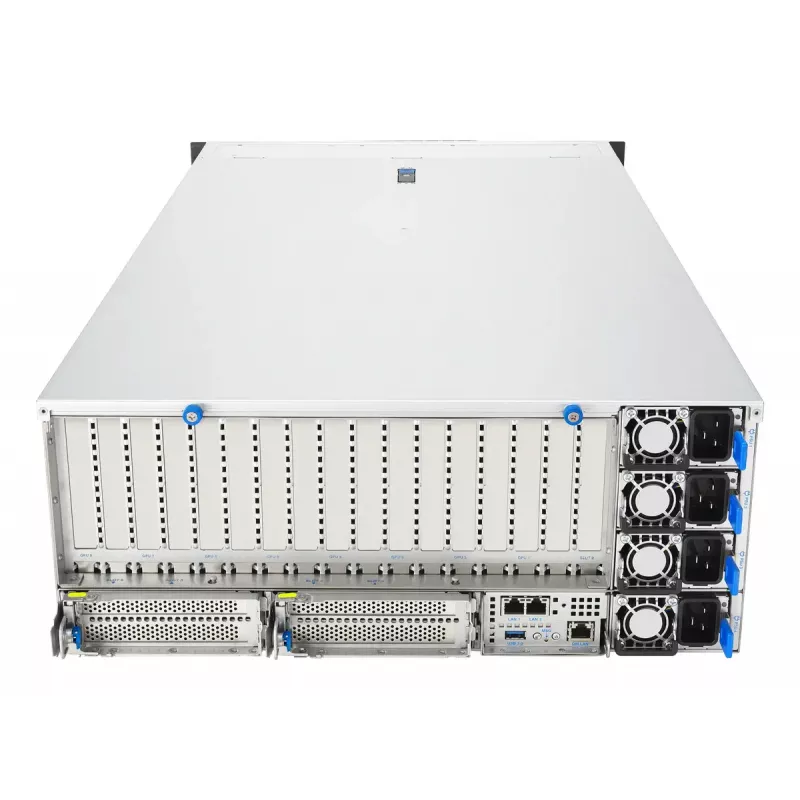 Rack server ASUS ESC8000A-E13P (4U) — LGA 6096, AMD EPYC, až do 3 TB DDR5, 24 DIMM, 3200W PSU, 10GbE