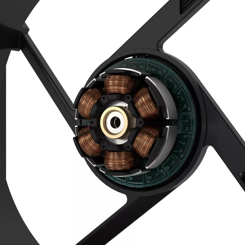 ASUS ProArt PF120 ventilátor PWM čierny počítačová skriňa 12 cm 1 ks