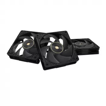 ASUS ProArt PF120 ventilátor PWM čierny 3in1 počítačová skriňa 12 cm 3 ks