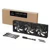 ASUS ProArt PF120 ventilátor PWM čierny 3in1 počítačová skriňa 12 cm 3 ks