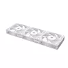 ASUS ProArt PF120 ventilátor PWM biely 3in1 počítačová skriňa 12 cm 3 ks