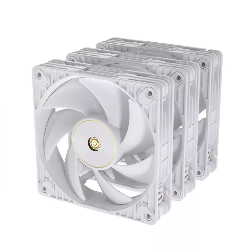 ASUS ProArt PF120 ventilátor PWM biely 3in1 počítačová skriňa 12 cm 3 ks