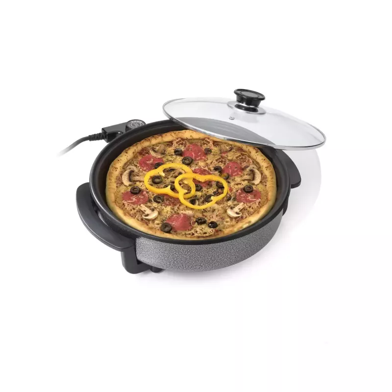 Grilovacia panvica Tristar PZ-2963 multifunkčná okrúhla čierna 30 cm