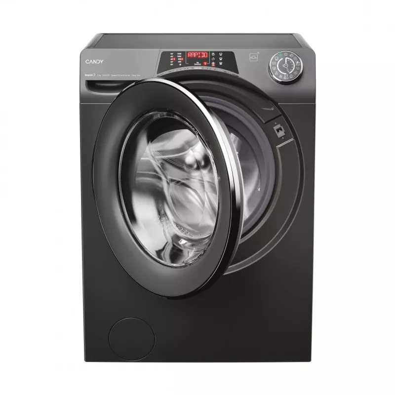 Candy RapidÓ RO41276DWMCRT-S práčka s predným plnením 7 kg 1200 ot/min antracitová