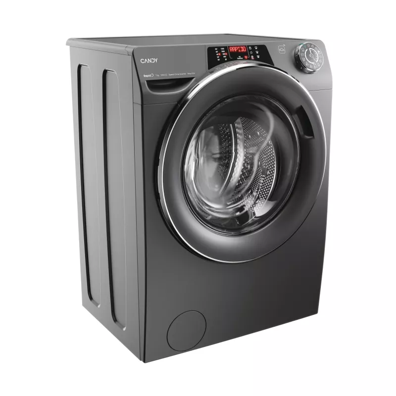 Candy RapidÓ RO41276DWMCRT-S práčka s predným plnením 7 kg 1200 ot/min antracitová