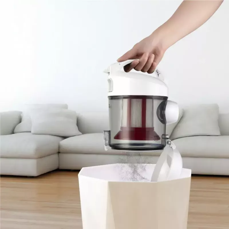 Bezvreckový vysávač Midea C5 MC01PLWH 700 W, 1,5 l nádoba na prach, biela
