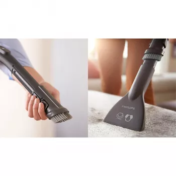 Podlahový vysávač Philips 5000 Series XD5123/10 — 900 W, 4 l vrecko na prach, HEPA a mikrofilter, pre tvrdé podlahy a koberce