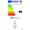Voľne stojaca chladnička BEKO RSSA290M41WN — 286 L kapacita, energetická trieda E, 38 dB, biela