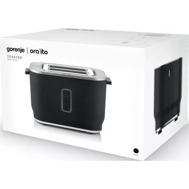 Gorenje T800ORAB 6 2 plátky 800 W čierny