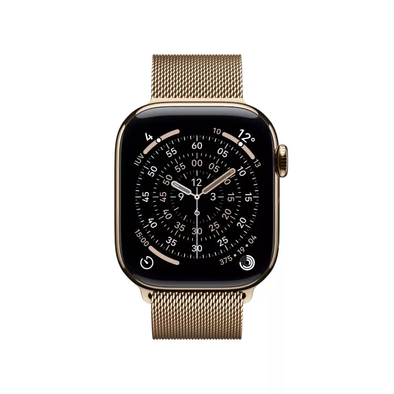 Smart hodinky Apple Watch Series 11 GPS + Cellular 42 mm zlaté titánové puzdro