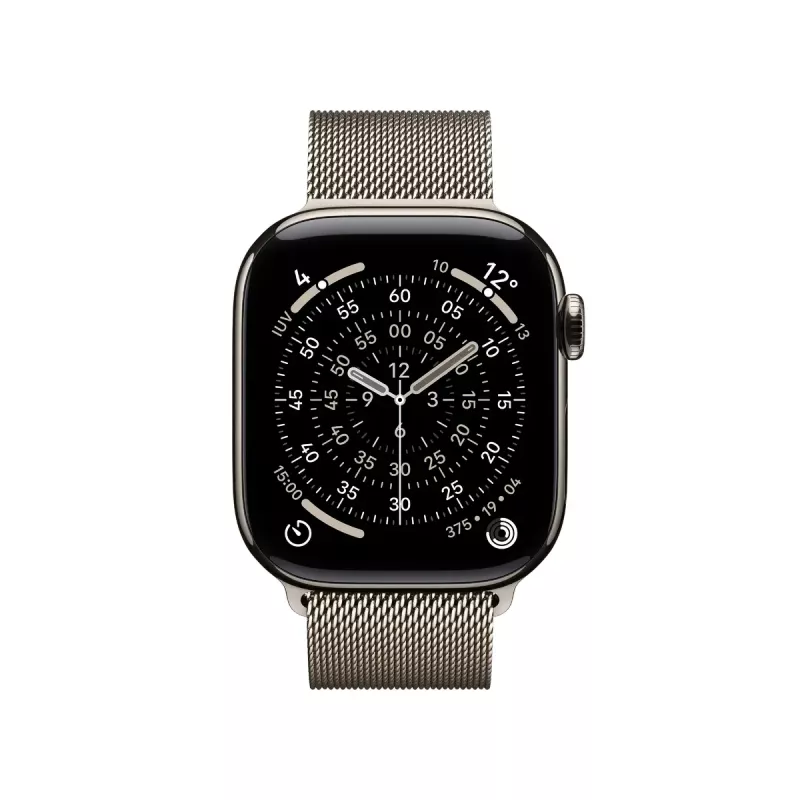 Smart hodinky Apple Watch Series 11 GPS + Cellular 42 mm titánové puzdro Milanese Loop