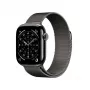Smart hodinky Apple Watch Series 11 GPS + Cellular 42 mm Slate titánové puzdro so Slate Milanese Loop, 64 GB, OLED, 374x446 px