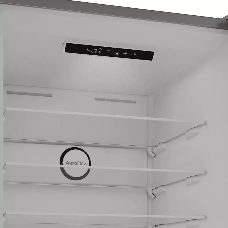 Beko B3RCNE564HXB chladnička s mrazničkou voľne stojaca 490 L strieborná