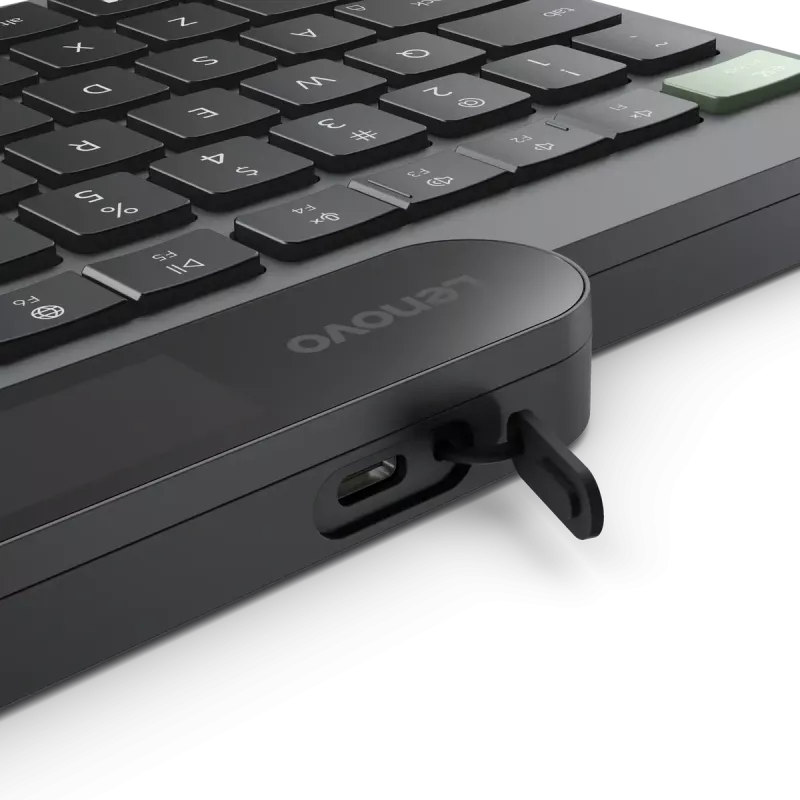 Lenovo | samonabíjacia | klávesnica | Bluetooth | estónska | čierna