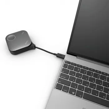 Bezdrôtový prezentačný systém BenQ InstaShow VS25 HDMI Desktop, Wi-Fi 6, až do 2400 Mbps, externá anténa, čierny