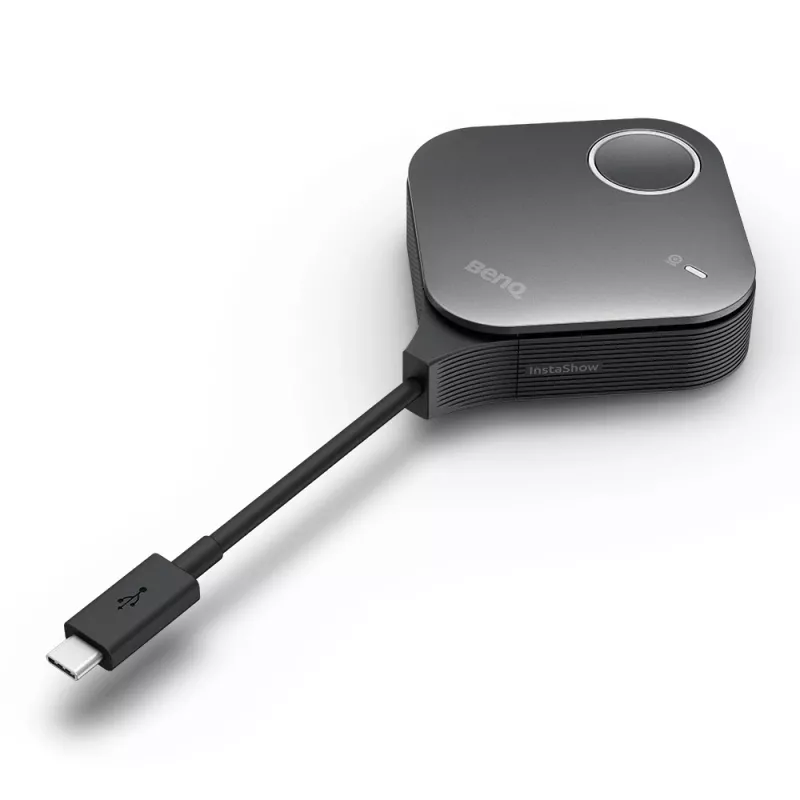 Bezdrôtový prezentačný systém BenQ InstaShow VS25 HDMI Desktop, Wi-Fi 6, až do 2400 Mbps, externá anténa, čierny