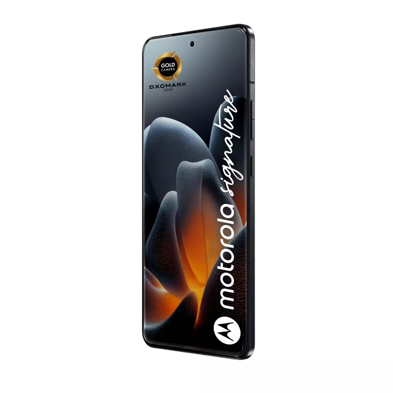 Motorola signature 17.2 cm (6,78 palca) Dual SIM Android 16.0 5G USB Type-C 16 GB 512 GB 5200 mAh tmavomodrá