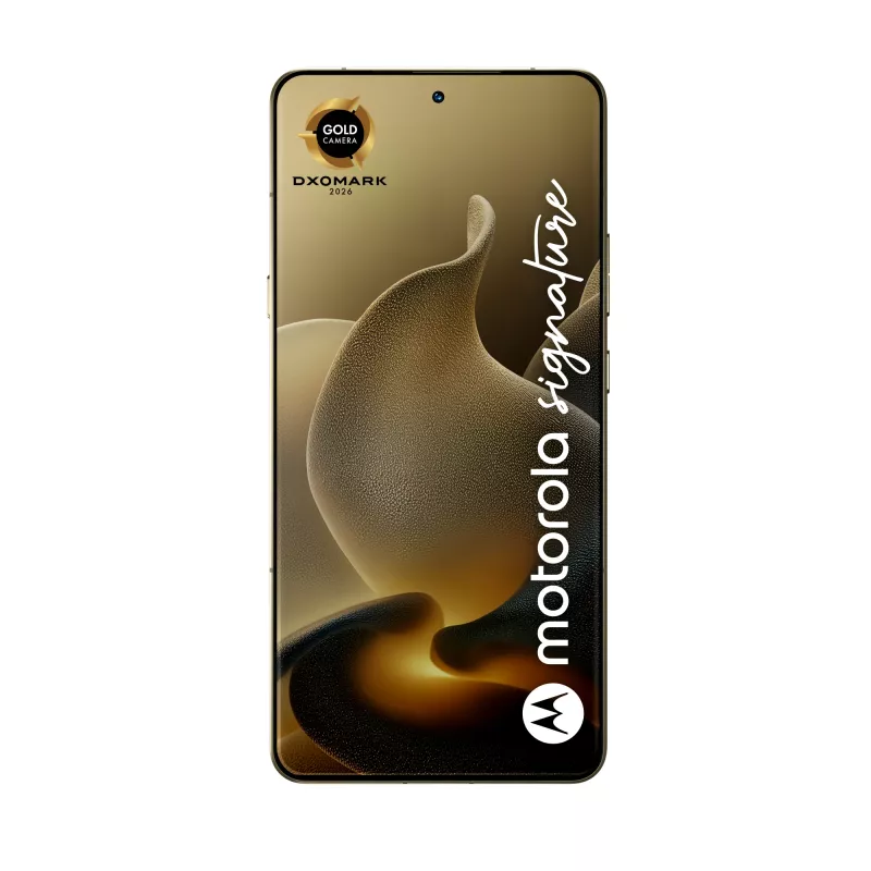 Motorola signature 17,2 cm (6,78 inch) Dual SIM Android 16.0 5G USB Type-C 16 GB 512 GB 5200 mAh zlatá